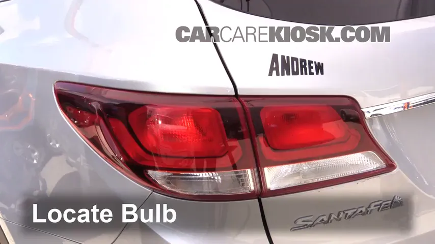 2017 Hyundai Santa Fe SE 3.3L V6 Lights